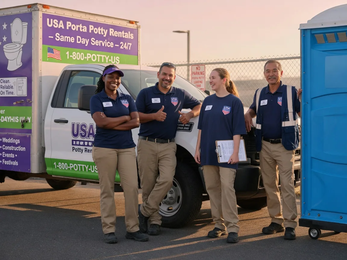 Porta Potty Rental company in Perdido, AL